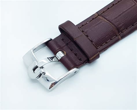 omega mens watch leather band|genuine omega watch strap 18mm.